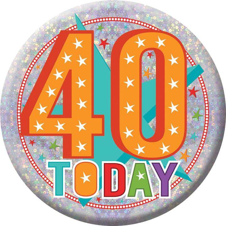 Image du produit Amscan - Badge TODAY
