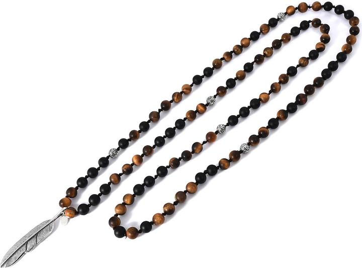 Balibay Karim (Onyx, Tigerauge, Edelstein, 925 Sterling Silber)