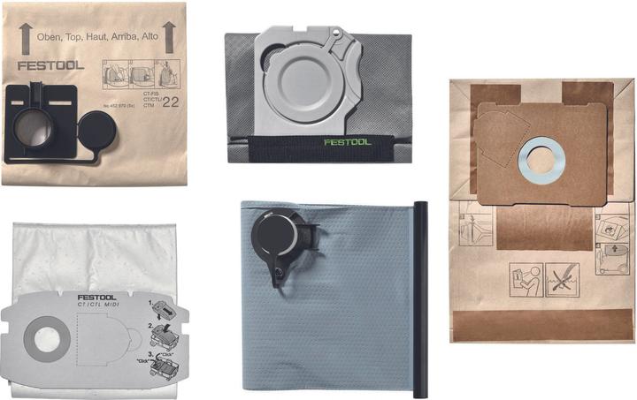 Actual product image Festool Longlife filter bag LL-FIS-CT MINI/MIDI-2/CT15