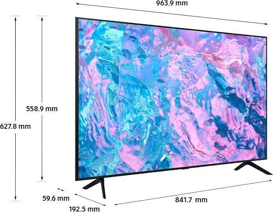 Image du produit Samsung UE43CU7170U (43", CU7170, LED, 4K, 2023)