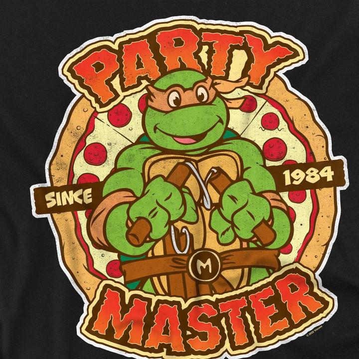 Produktbild Teenage Mutant NT Mikey Party Master TShirt (4XL)