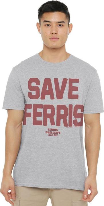 Immagine prodotto Ferris Bueller´s Day Off Ferris Bueller's Day Off Save Ferris Maglietta Uomo (4XL)