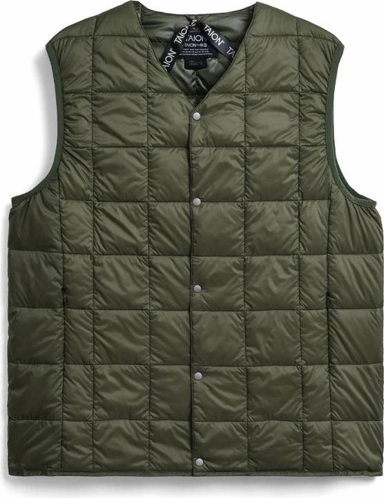 Produktbild Taion basic-innenjacke mit geknöpftem v-ausschnitt (L)