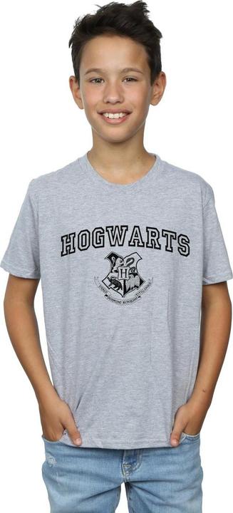 Actual product image Boys Hogwarts Crest T-Shirt (104)
