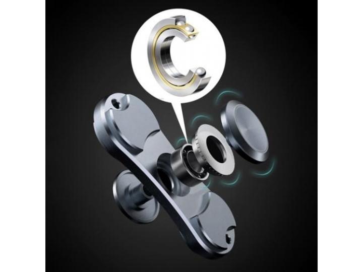 Actual product image FidgetSpinner Duo Spinner 2-Wing Aluminium