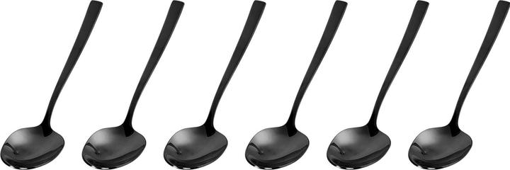 Productafbeelding Sambonet Espressolepel Rots 6 stuks, Zwart (6 Stuk, Lepel)