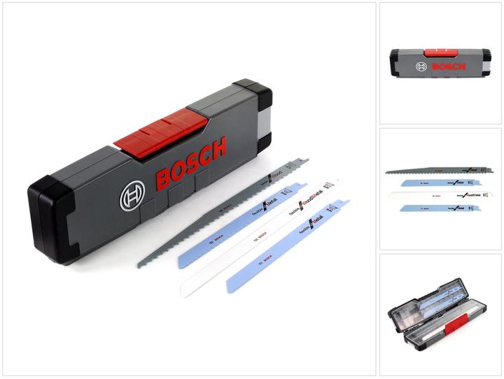 Immagine prodotto Bosch Professional Zubehör Set di lame per sega alternativa da 20 pezzi, ToughBox per legno e metallo
