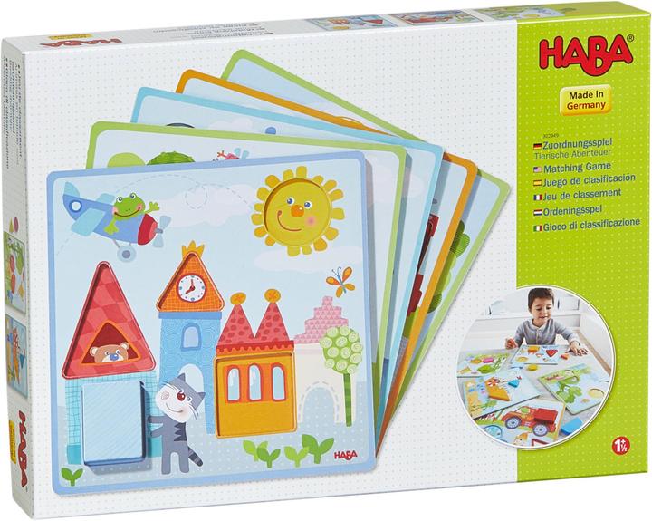 Produktbild Haba Zuordnungsspiel Tierische Abenteuer (Deutsch)