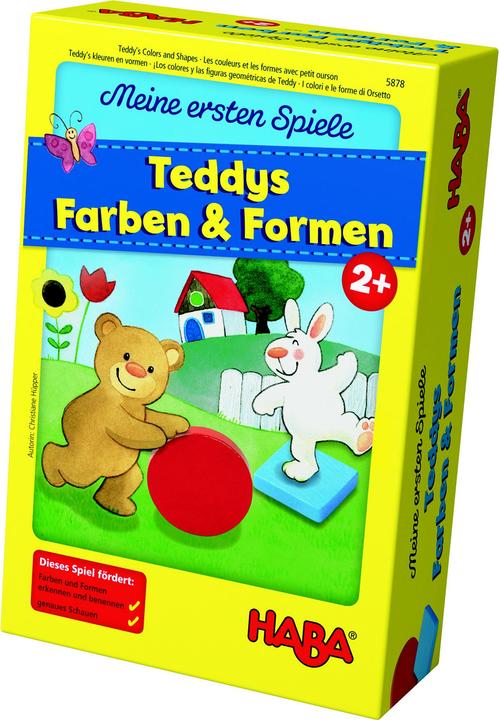 Produktbild Haba Meine ersten Spiele Teddys Farben und Formen (Deutsch, Spanisch, Französisch, Niederländisch, Italienisch, Englisch)