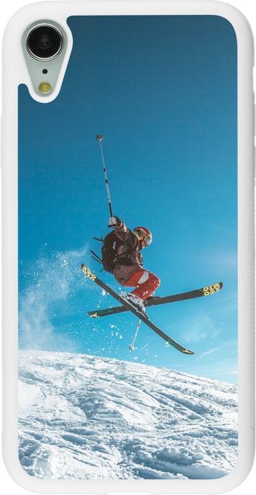 Image du produit PhoneLook Coque Silicone rigide blanc Winter 22 Ski Jump (Apple iPhone XR)