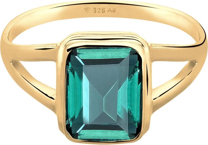 Produktbild Elli Ring Solitär Quarz 925er Sterling Silber (54, 925 Silber)
