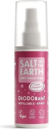 Actual product image Salt Of-The-Earth - Natural Deodorant Spray Rock Chick Sweet Strawberry (Nature L Deodorant) 100 Ml (Spray, 100 ml)