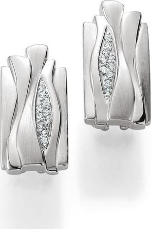 Breuning Ohrschmuck - E.Safir Weiss