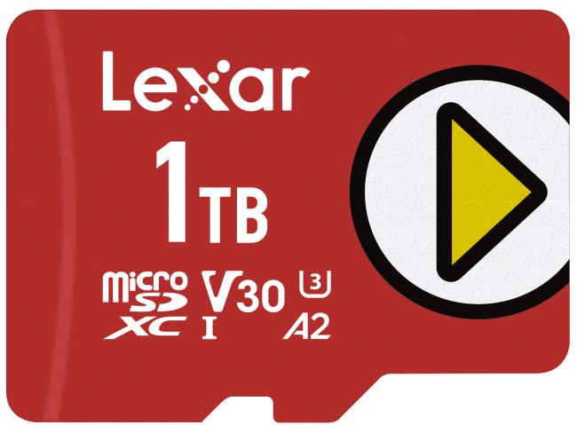 Produktbild Lexar Play (1000 GB, microSDXC, U3, UHS-I)