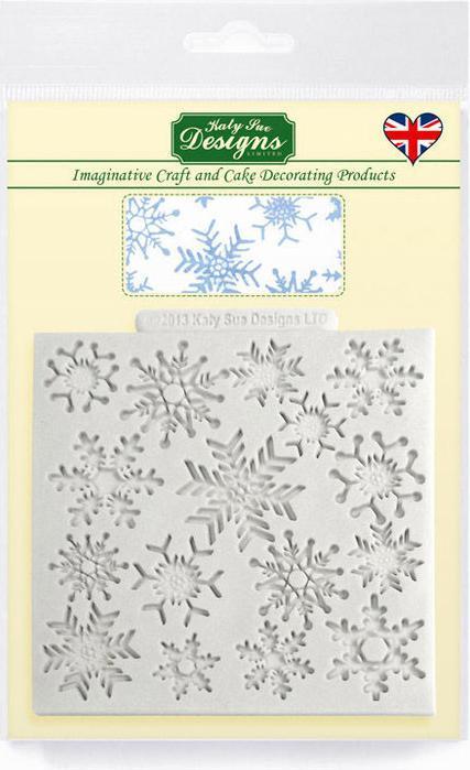 Produktbild Katy Sue Designs Schneeflocken Silikonpräger