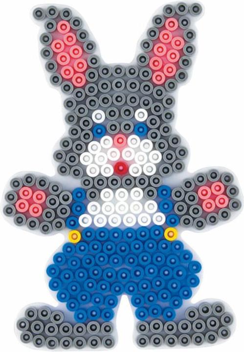 Actual product image Hama Perlen Bead Plate Rabbit