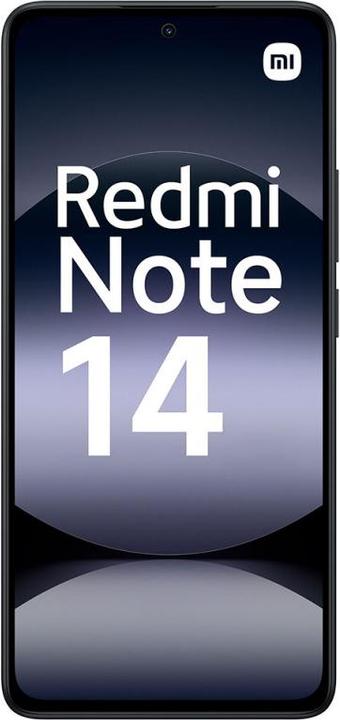 Image du produit Xiaomi Redmi Note 14 (256 Go, Midnight Black, 262.60", Double SIM, 108 Mpx, 4G)