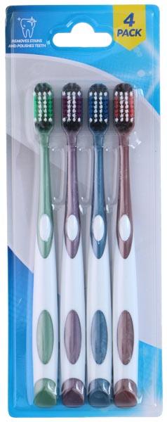 Soft toothbrush 4as (4 x)