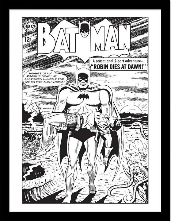 Produktbild Batman Gerahmtes Poster Robin Dies At Dawn ComicTitelbild (45 x 35 cm)