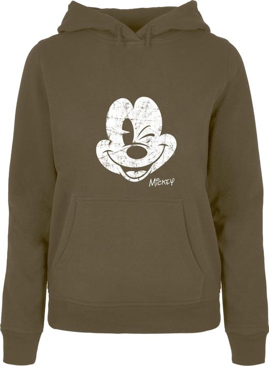 Immagine prodotto Absolute Cult Felpa con cappuccio da donna Mickey Mouse - Distressed Hoody - 112221 (S)