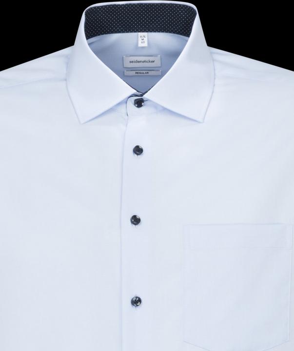 Produktbild Seidensticker Hemd Regular Business Kent Patch12 light blue (3XL)