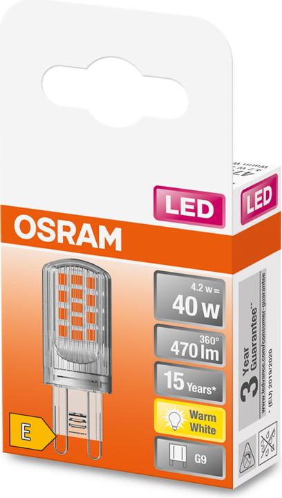 Produktbild Osram Led Pin (G9, 4.20 W, 470 lm, 1 x, E)