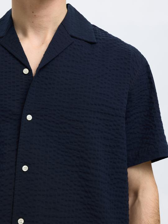 Immagine prodotto Selected Homme Seersucker Kurzarmhemd (L)