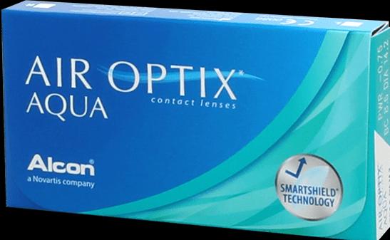 Produktbild Air Optix Aqua (-4, Monatslinse, 3 Stück, Sphärisch)