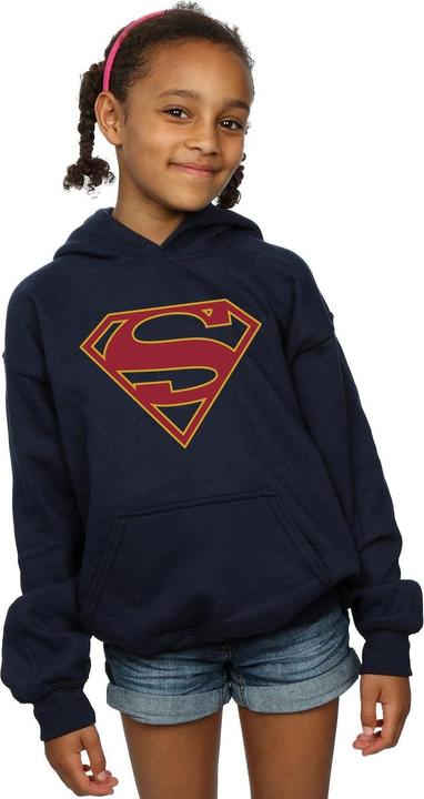Produktbild Supergirl Logo Kapuzenpullover Mädchen (116)