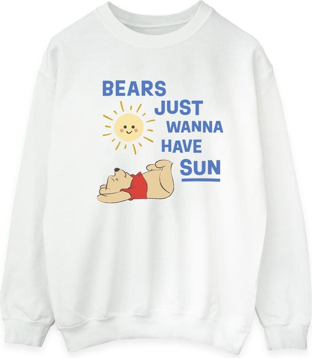 Disney Winnie The Pooh Bears Just Wanna Have Sun Sweatshirt (L)