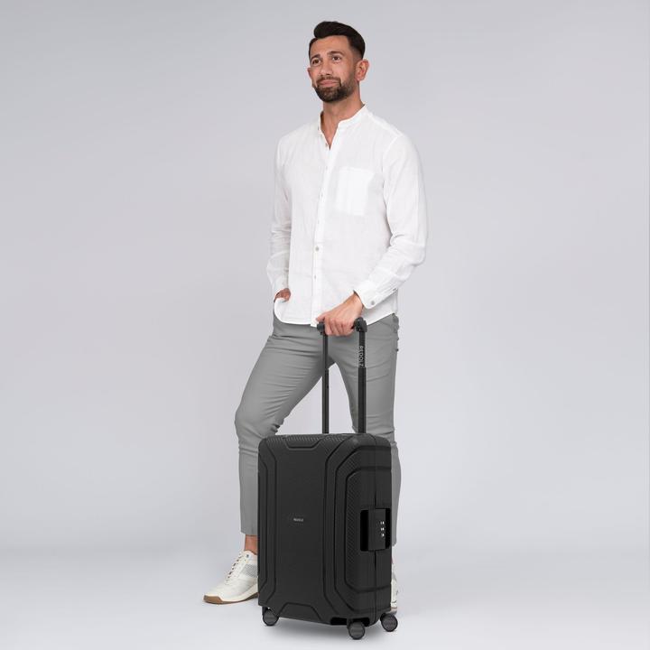Produktbild Redolz Essentials 15 4-Rollen Kabinentrolley 55 cm mit Dreipunkt-Verschluss (40 l, Handgepäck (bis 50l))
