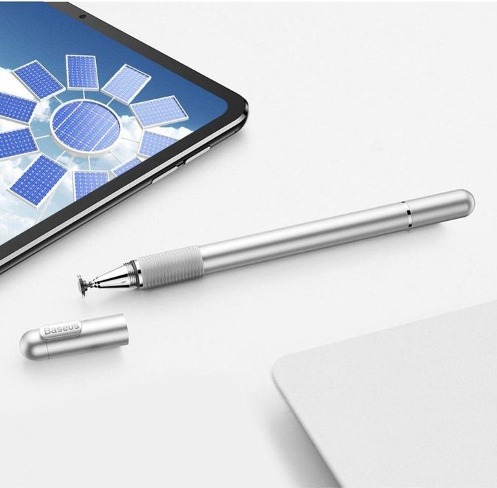 Actual product image Baseus Golden Cudgel Capacitive Stylus Pen Silver