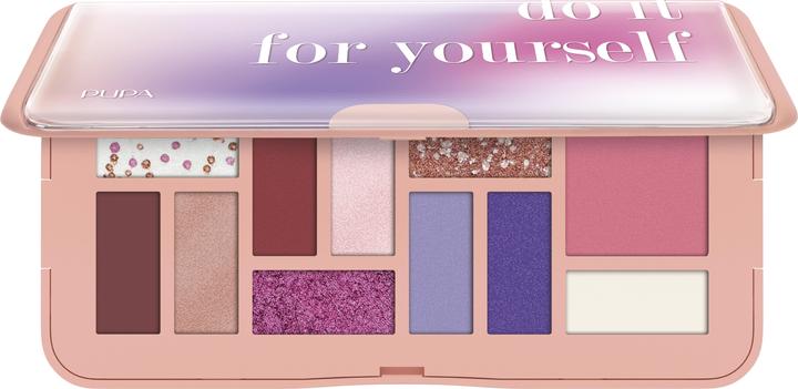 Actual product image Pupa Milano Palette M Life In Color 001 Apricot 12g (Apricot)