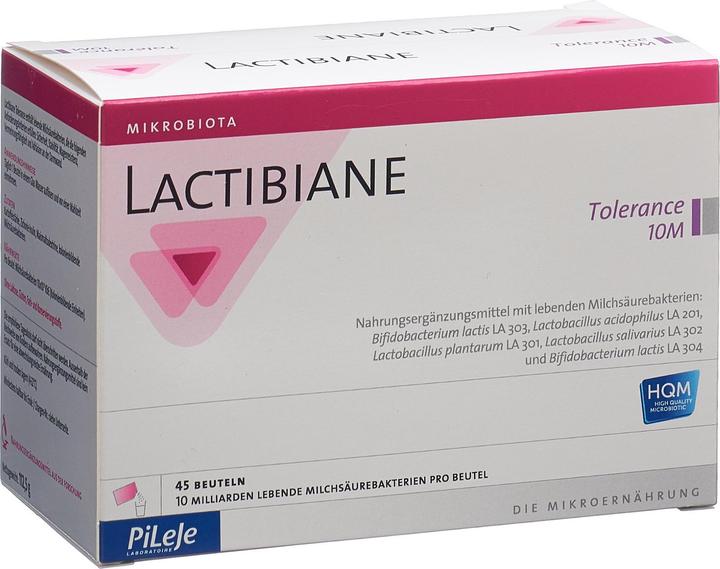 Actual product image Lactibiane Tolerance 10M (45 Piece, Beutel, 181 g)