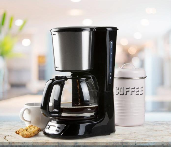 Image du produit Domo DO708K - Cafetière - 1,5 L - Minuteur - RVS