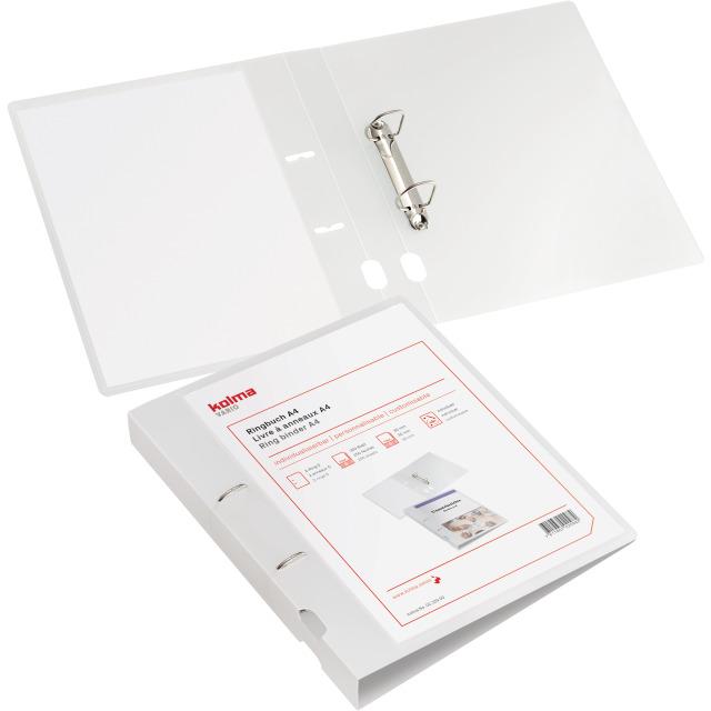 Produktbild Kolma Ringbuch Vario A4 2 Ringe Füllhöhe 3 cm farblos (A4, 39 mm, 1 Stück)