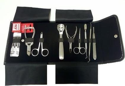 Produktbild Surgana Set für die Pediküre - 10 Werkzeuge (Nagelstyling Set)