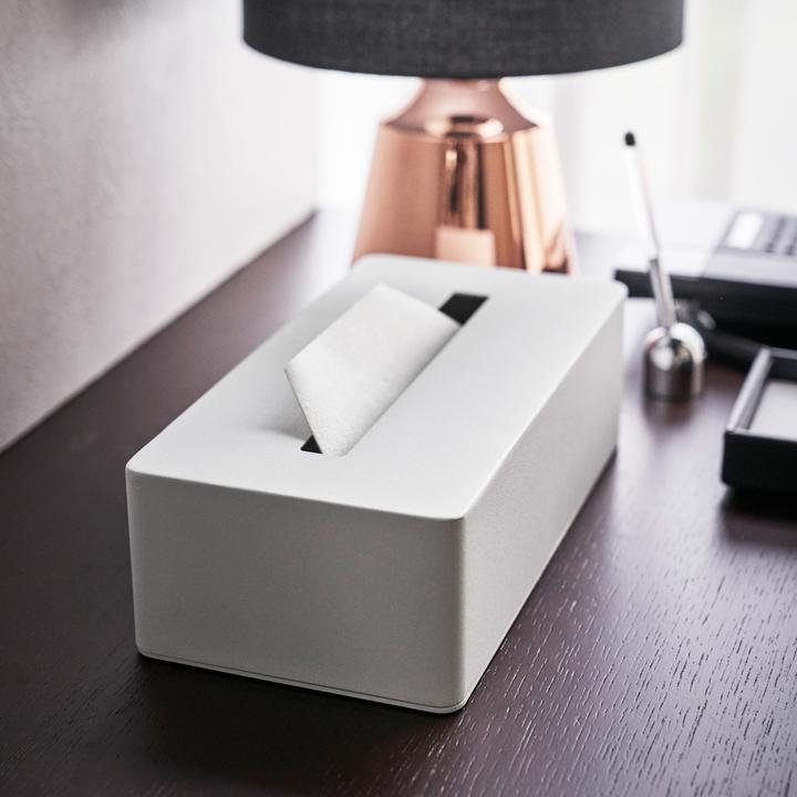 Actual product image Yamazaki TOWER tissue box