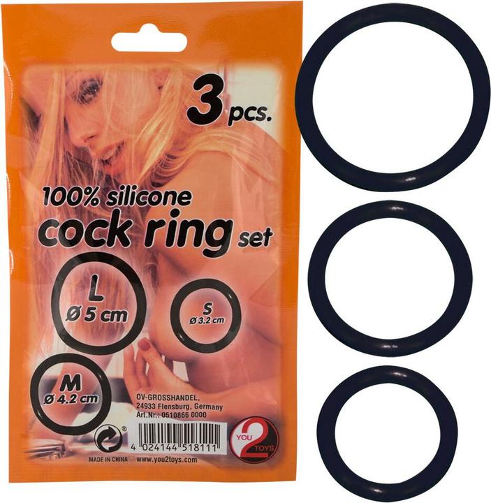 Image du produit You2Toys Trio d'anneaux de pénis (5 cm)