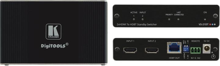 Actual product image 4K HDMI Auto Switcher