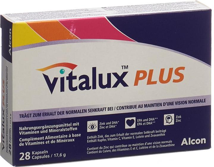 Produktbild Vitalux Plus Kaps (84 Stück, Kapseln, 98 g)