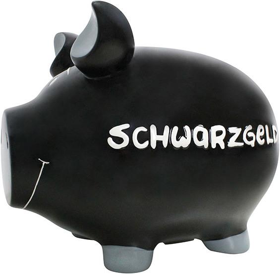 Image du produit G. Wurm Monster Sparschwein-Schwarzgeld (30 x 25 x 25 cm)