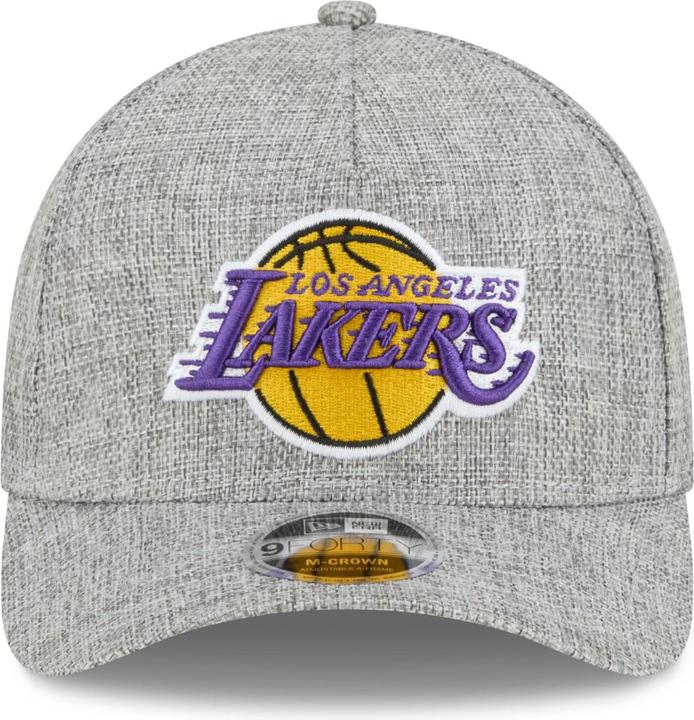 Actual product image New Era 9Forty M-Crown Cap - Weave Los Angeles Lakers Grau