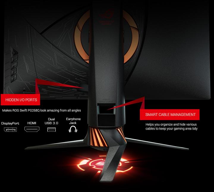 Actual product image ASUS ROG Swift PG258Q (1920 x 1080 pixels, 25")