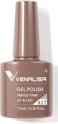 Venalisa Gellack 417 UV/LED (Schoko-braun, UV-Gel Lack)