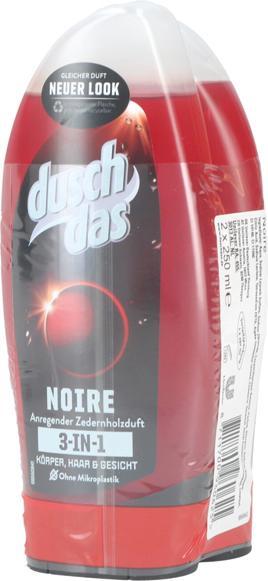 duschdas 2x250ml Noire (250 ml)