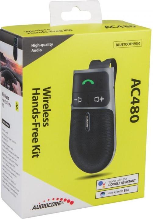 Produktbild Audiocore Kabelloses Freisprech-Kit Visor Clip On AC480 (Kabellos)