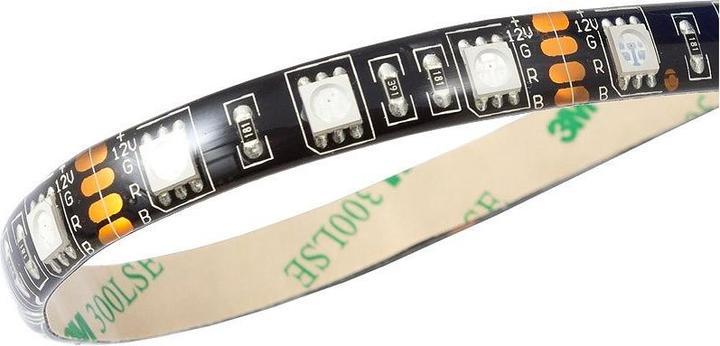 Aqua Computer RGB LED Strip, IP65, zwart - 25cm (RGB)