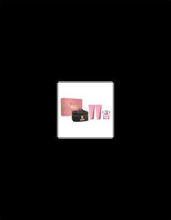 Actual product image Versace Bright Crystal Christmas 2024 Eau de Toilette / BShower Gel / Body Lotion / Case (Fragrance set)
