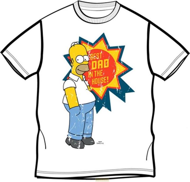Polymark The Simpsons - Best Dad - XL Grosse (XL)
